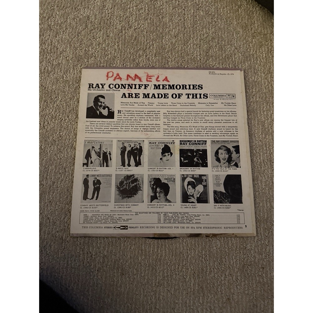 ray‎ conniff vinyl - Picture 2 of 4